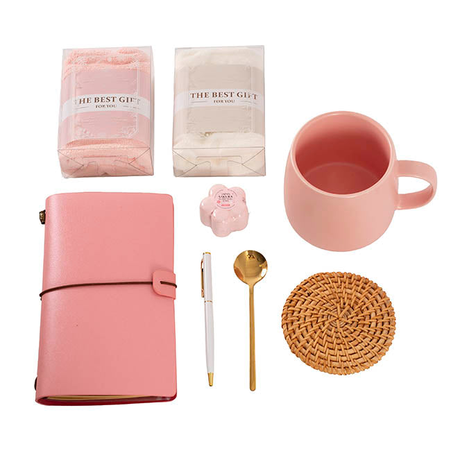 Mother's Day 8 Piece Gift Set Pink (25x21x11cm)