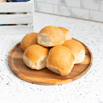 Acacia Wood Round Serving Tray Brown (30cmDx1.5cmH)