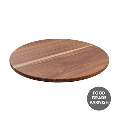 Acacia Wood Round Serving Board Brown (45cmDx1.5cmH)