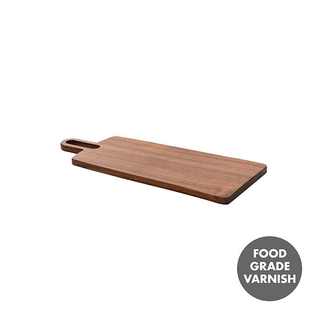 Acacia Wood Paddle Cutting Board Brown (20x48x1.5cmH)