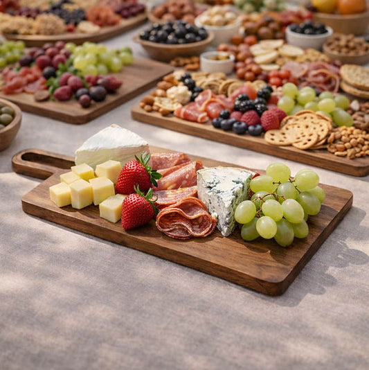 Acacia Wood Paddle Cutting Board Brown (20x48x1.5cmH)