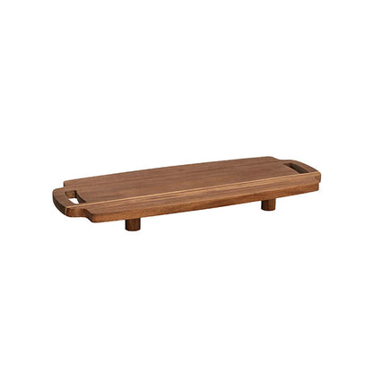 Acacia Wood Serving Board Stand Brown (48x20x5cmH)
