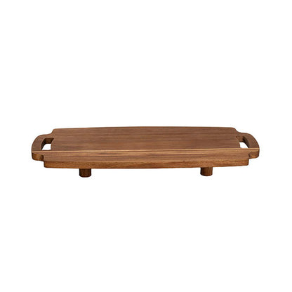 Acacia Wood Serving Board Stand Brown (48x20x5cmH)
