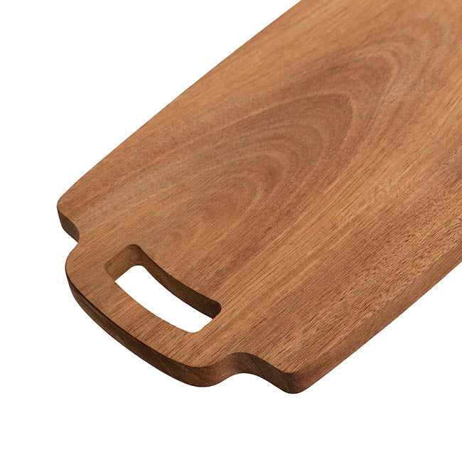 Acacia Wood Serving Board Stand Brown (40x17x5cmH)