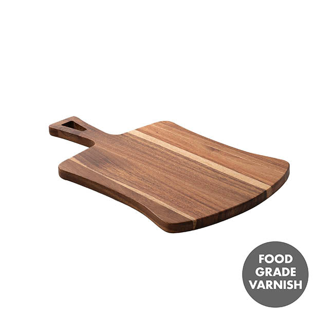 Acacia Wood Charcuterie Paddle Board Brown (25x40x1.5cmH)
