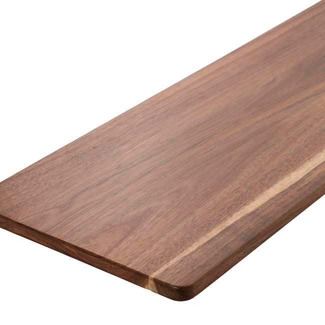 Foldable Acacia Wood Serving Table Brown (80x25x20cmH)