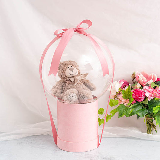 Bubble (Bobo) Balloon 18" Pack 5 Clear (46cmD)