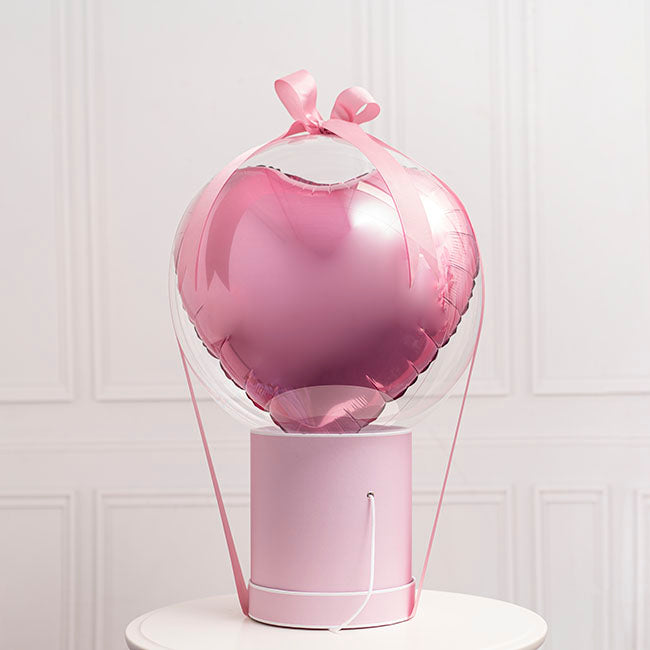 Bubble (Bobo) Balloon 20" Pack 12 Clear (51cmD)