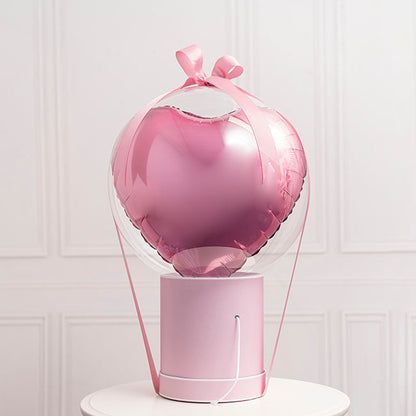 Bubble (Bobo) Balloon 20" Pack 12 Clear (51cmD)