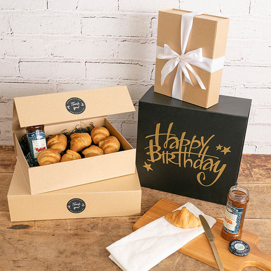 Sticker Happy Birthday Stars Pack 10 Gold (20x28cmL)