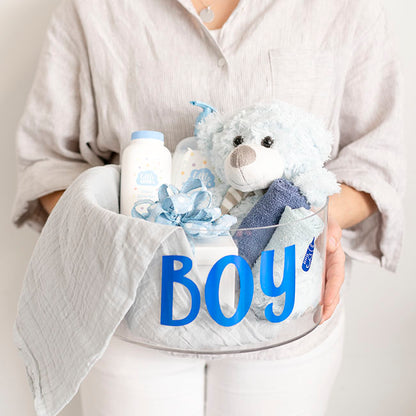 Sticker It's a Boy Pack 10 Baby Blue (20x28cmL)