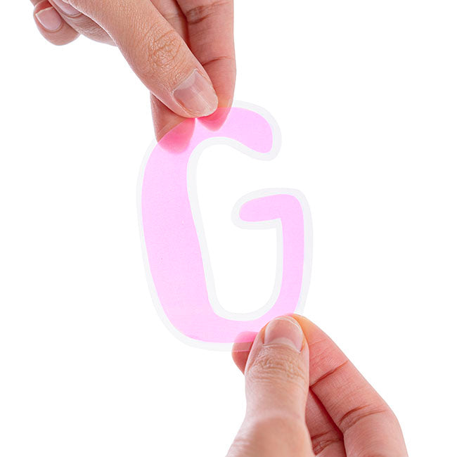 Sticker It's a Girl Pack 10 Baby Pink (20x28cmL)