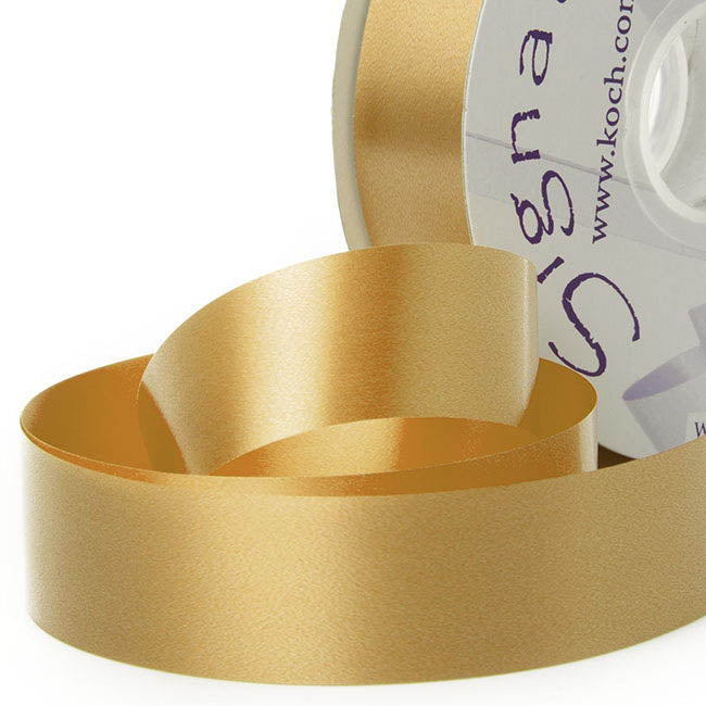 Tear Ribbon Florists Hampers Gifts Gold (30mmx91m)