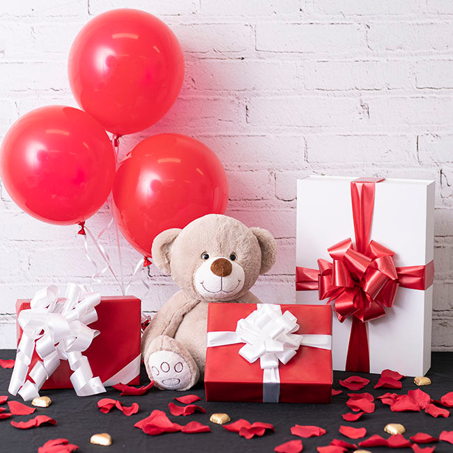 Tear Ribbon Florists Hampers Gifts Red (30mmx91m)