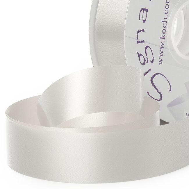 Tear Ribbon Florists Hampers Gifts White (30mmx91m)