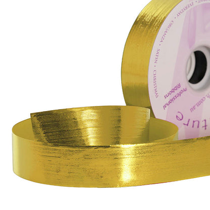 Premium NoTear Ribbon Embossed Metallic Champagne (30mmx91m)