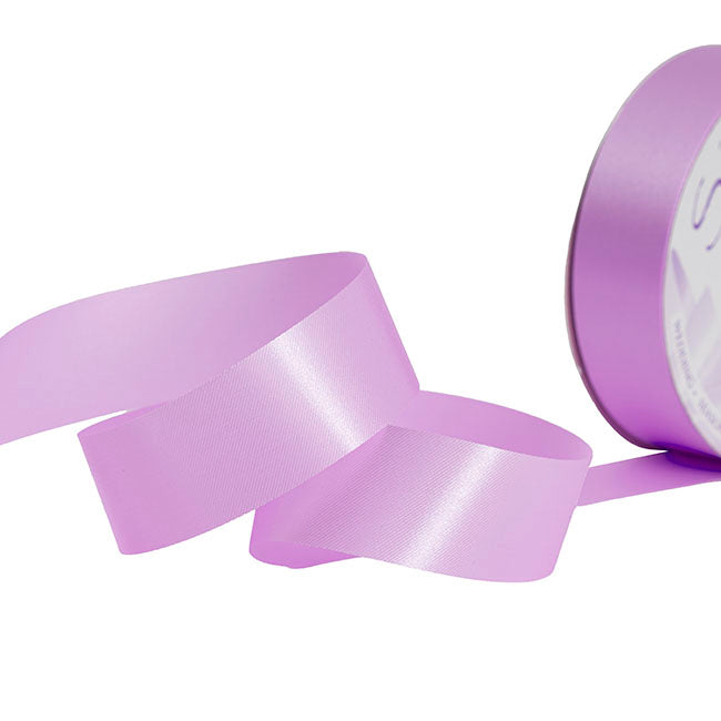Premium Poly Florist Ribbon Satin Orchid Bliss(30mmx50m)