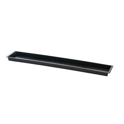 Tray Black Triple Only No Guard (72cmx13cmx3.4cmH) Black