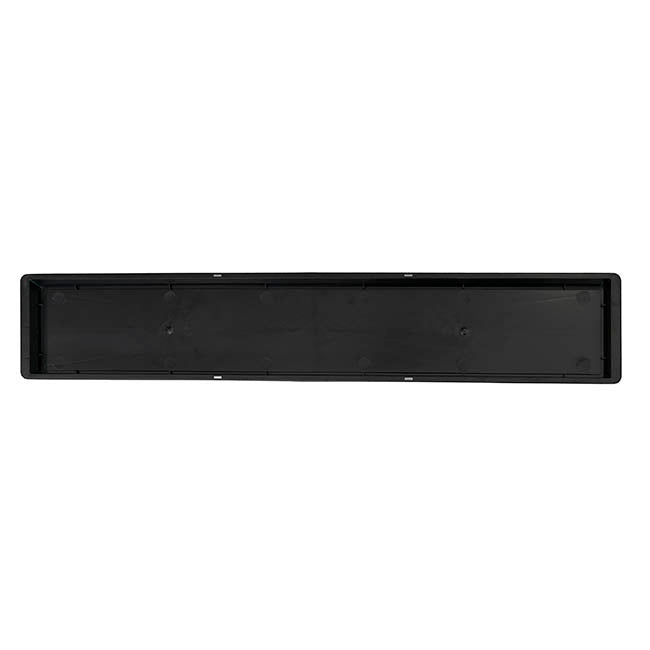 Tray Black Triple Only No Guard (72cmx13cmx3.4cmH) Black