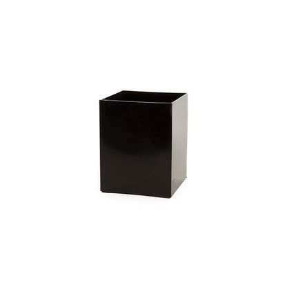 Pencil Vase Square (10x10x13.5cmH) Single Black