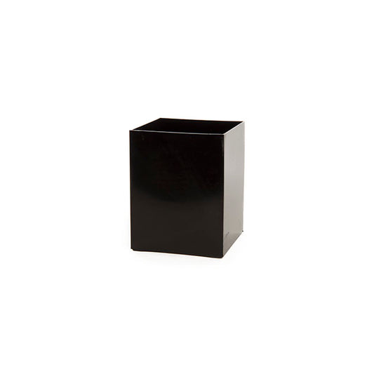 Pencil Vase Square (10x10x13.5cmH) Single Black