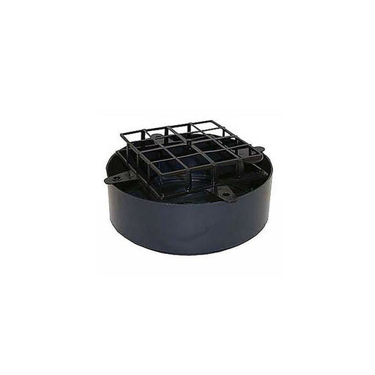 Deep Designer Bowl & Guard Small (18.5Dx7cmH) Black