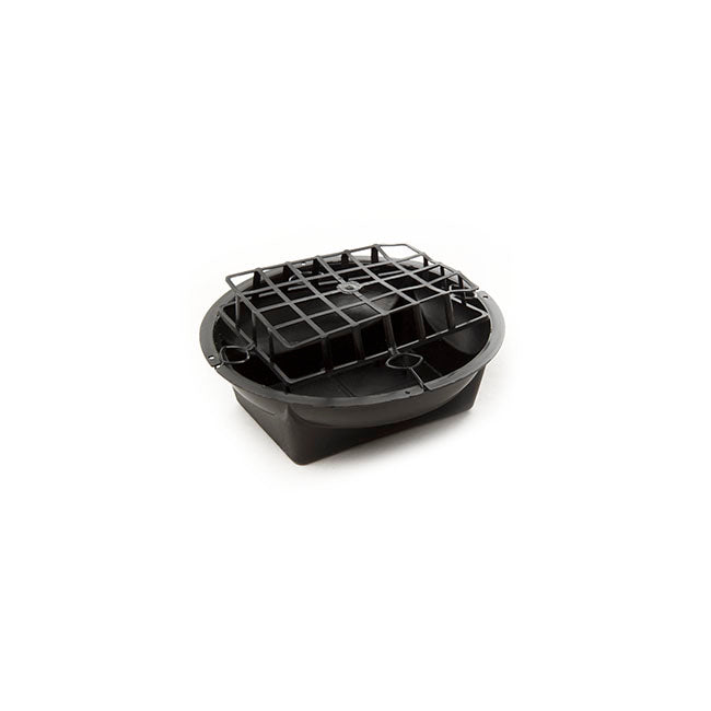 Bowl & Guard No.6 Rectangle Base (17Dx5.5cmH) Black