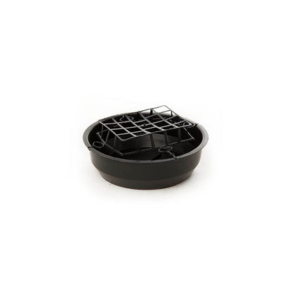 Bowl & Guard No.6 Round Base Black (16.5Dx5.5cmH)