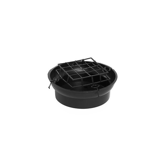 Bowl & Guard No.7 Round Base (18.3Dx6cmH) Black