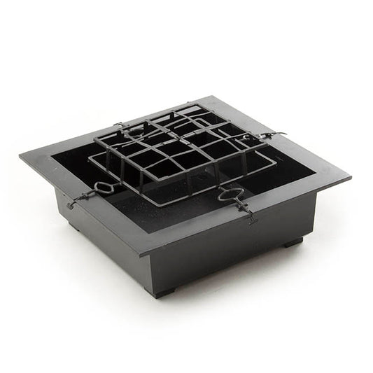 Square Bowl & Guard (20x20x6.5cmH) Black