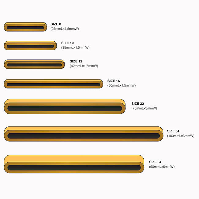 Sustainable Rubber Bands Size 34 500 gram Bag (100mmLx3mmW)