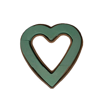 Strass Open Heart Extra Large Mache Base (46cm)