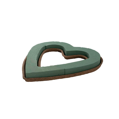 Strass Open Heart Extra Large Mache Base (46cm)