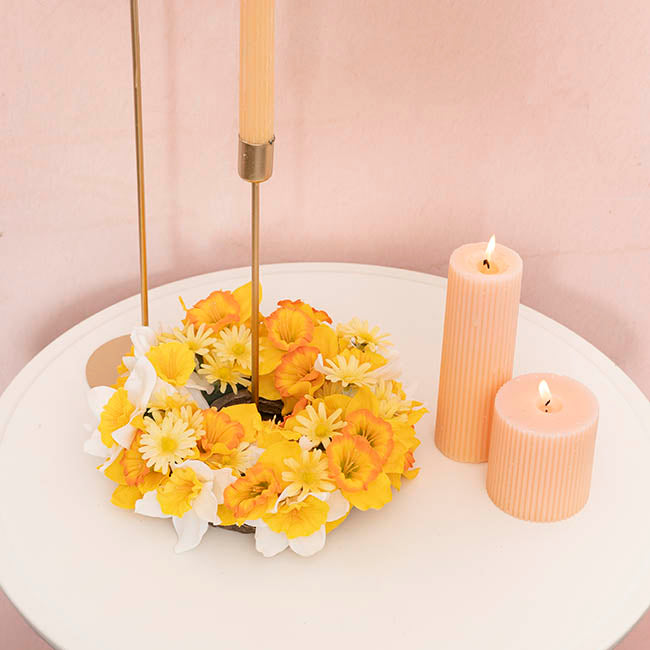 Floral Foam Strass Wreath Ring Mache Base (17cm)