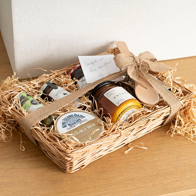 Willow Bread Basket Tray Rectangle Natural (42x29x8cmH)