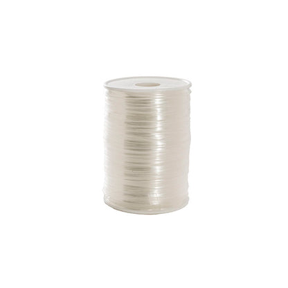 Elastic Bouquet Tying Tape Roll Clear (6mmx150m)