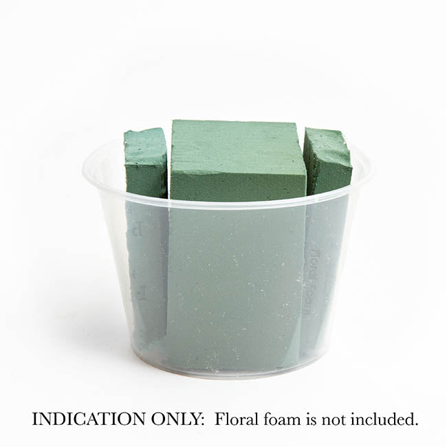 Plastic Container Round 1750ml Single Clear (17.5Dx11.5cmH)