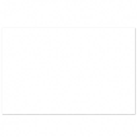 Cards Blank White Card (10x6.5cmH) Pack 50