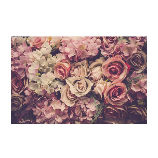 Cards Vintage Rose Bunch (10x6.5cmH) Pack 50