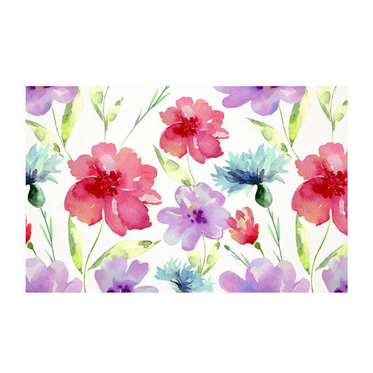 Cards White Floral Garden (10x6.5cmH) Pk 50