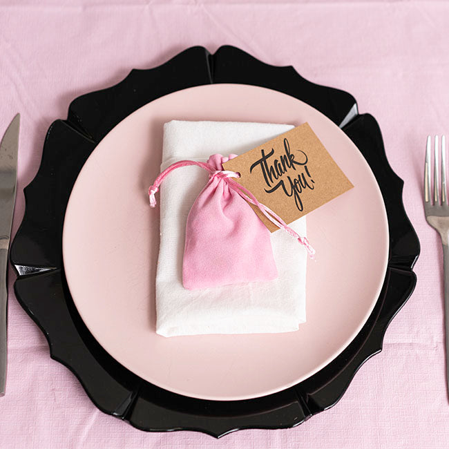 Cards Brown Kraft Thank You Plain (10x6.5cmH) Pk 50