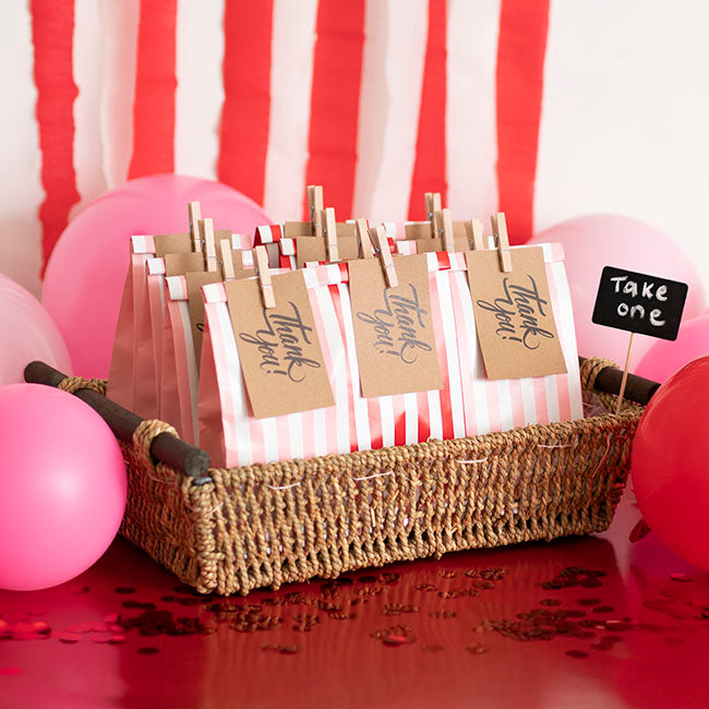 Cards Brown Kraft Thank You Plain (10x6.5cmH) Pk 50