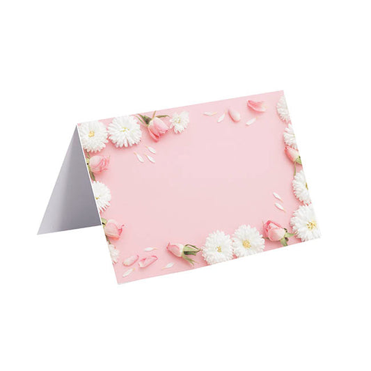 Gallery Gift Card & Envelope Flower Frame Pk25 (10x6.5cmH)