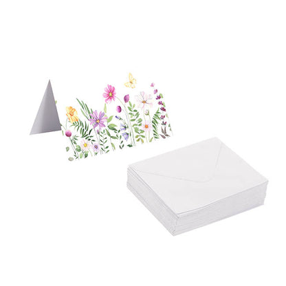 Gallery Gift Card & Envelope Flower Garden Pk25 (10x6.5cmH)