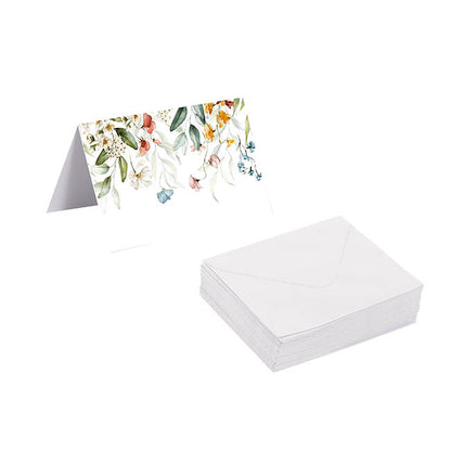 Gallery Gift Card & Envelope Spring Flowers Pk25 (10x6.5cmH)