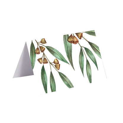 Gallery Gift Card & Envelope Gum Leaves Nuts Pk25(10x6.5cmH)