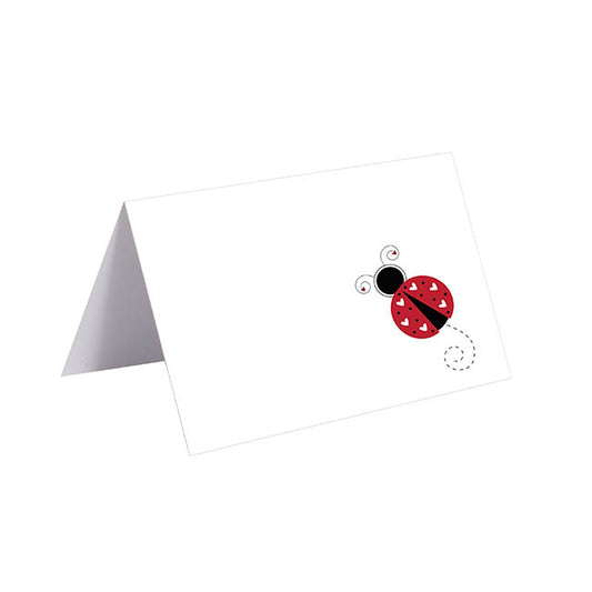 Gallery Gift Card & Envelope Lady Beetle Pk25 (10x6.5cmH)