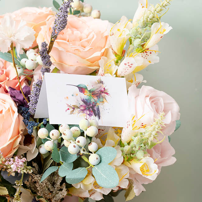 Gallery Gift Card & Envelope Hummingbird Pk25 (10x6.5cmH)