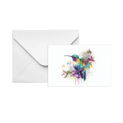 Gallery Gift Card & Envelope Hummingbird Pk25 (10x6.5cmH)