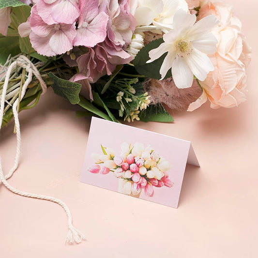 Gallery Gift Card & Envelope Tulip Bunch Pk25 (10x6.5cmH)